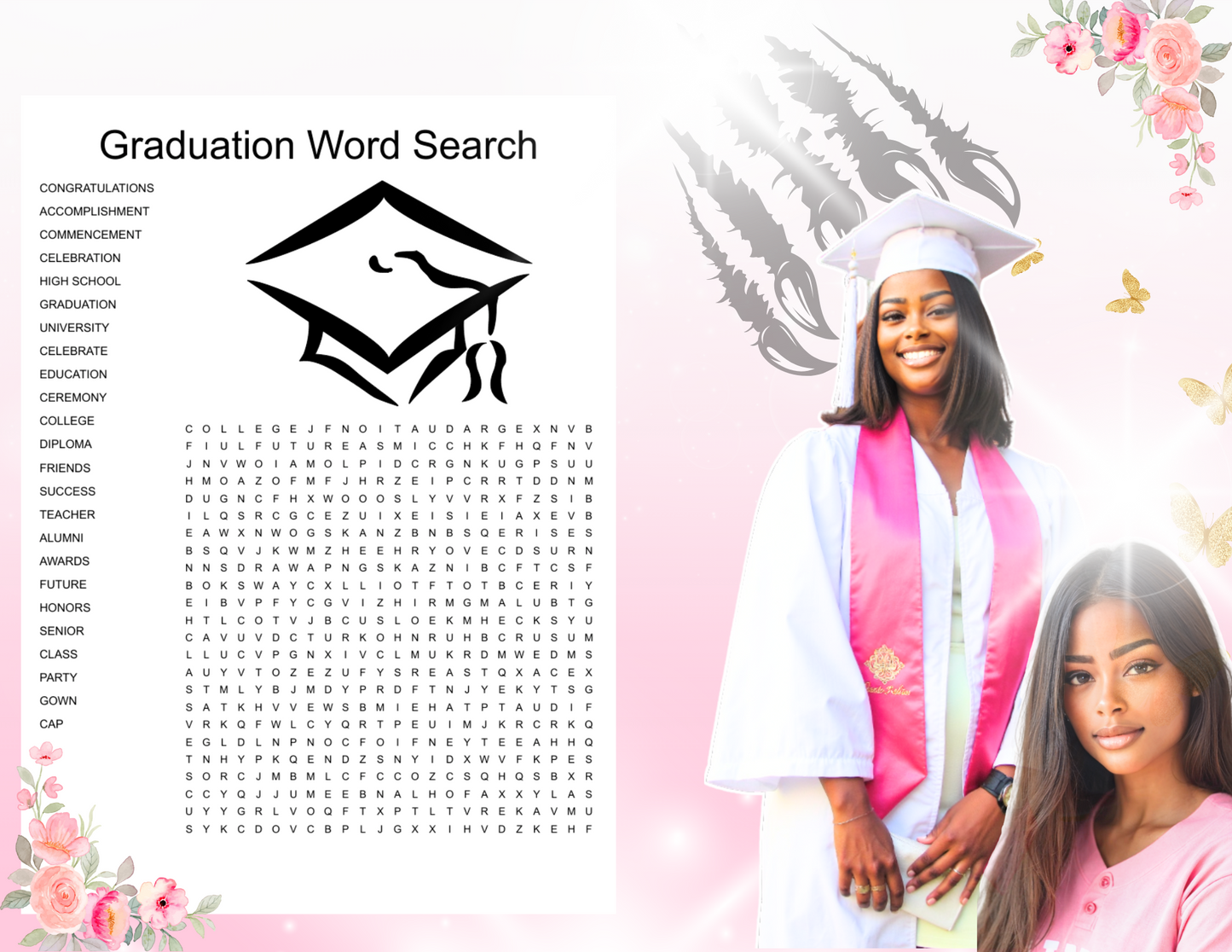 Custom Graduation Booklet