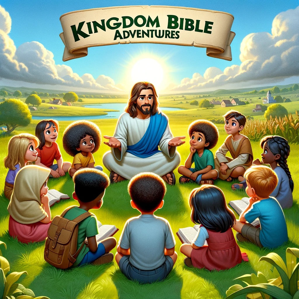 Kingdom Bible Adventures Children’s Workbook-Digital Download