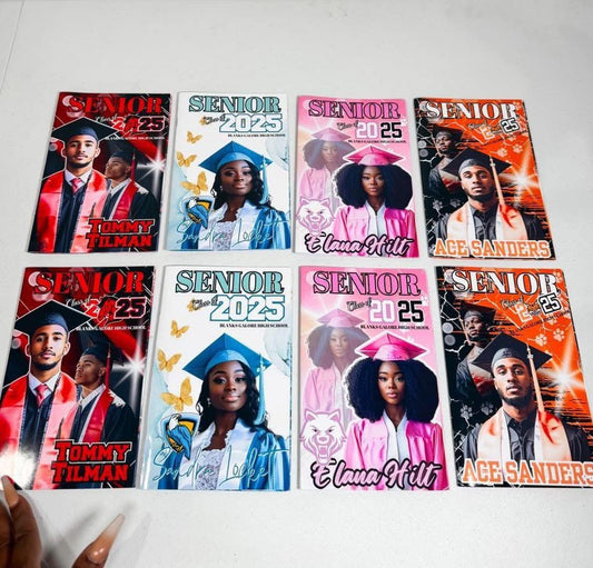 Custom Graduation Booklet